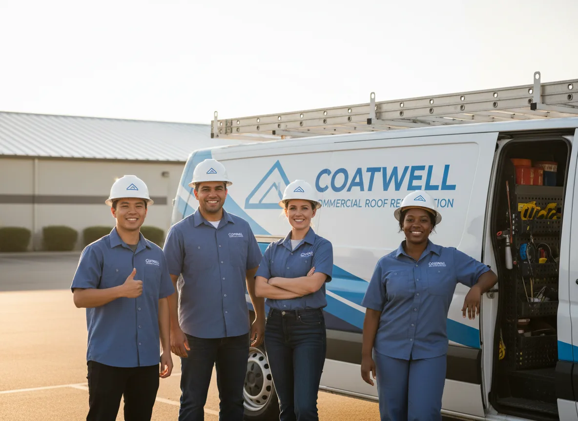 Commercial roof coating company in Pottsboro, TX